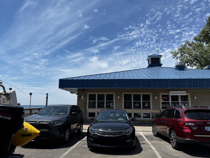 Weko Beach Pavillion (Weco Beach) - Weko Beach July 2 2022 Photo (newer photo)